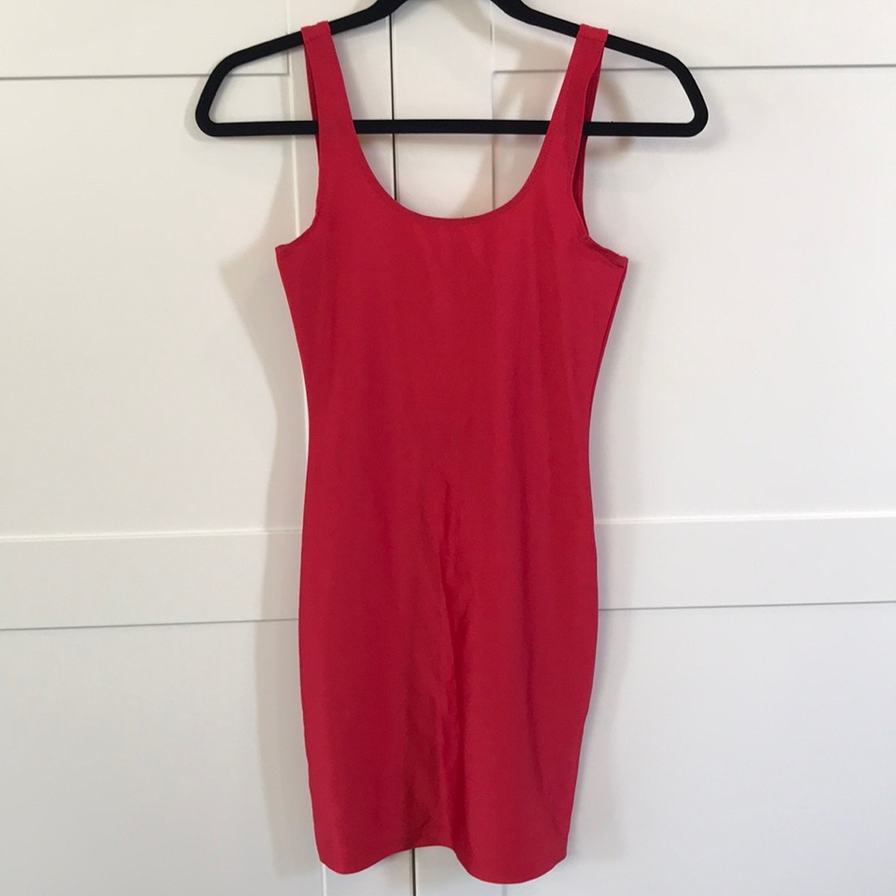 Nwt F21 Bodycon scoop back dress